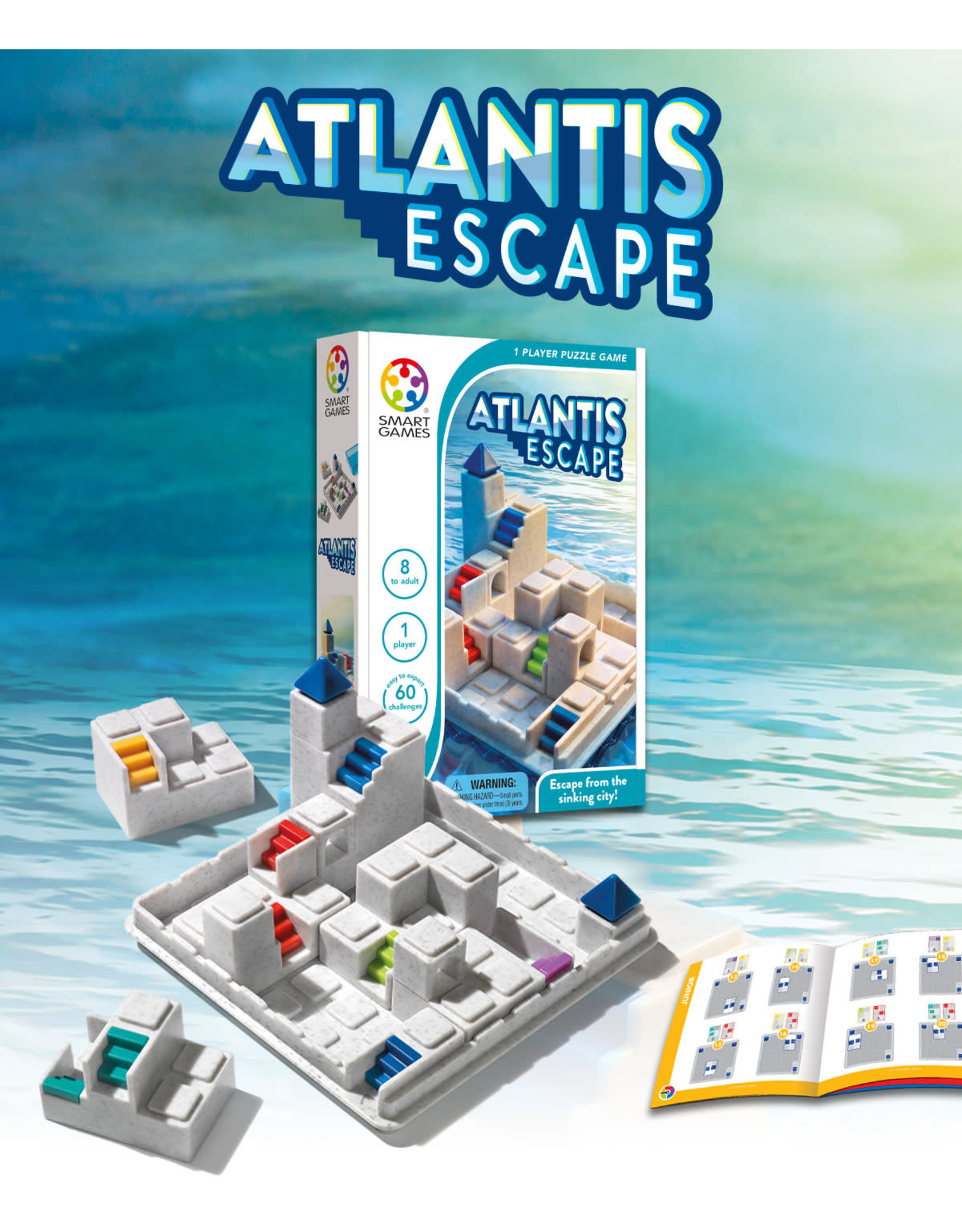 SmartGames Smart Games Compact - Atlantis Escape