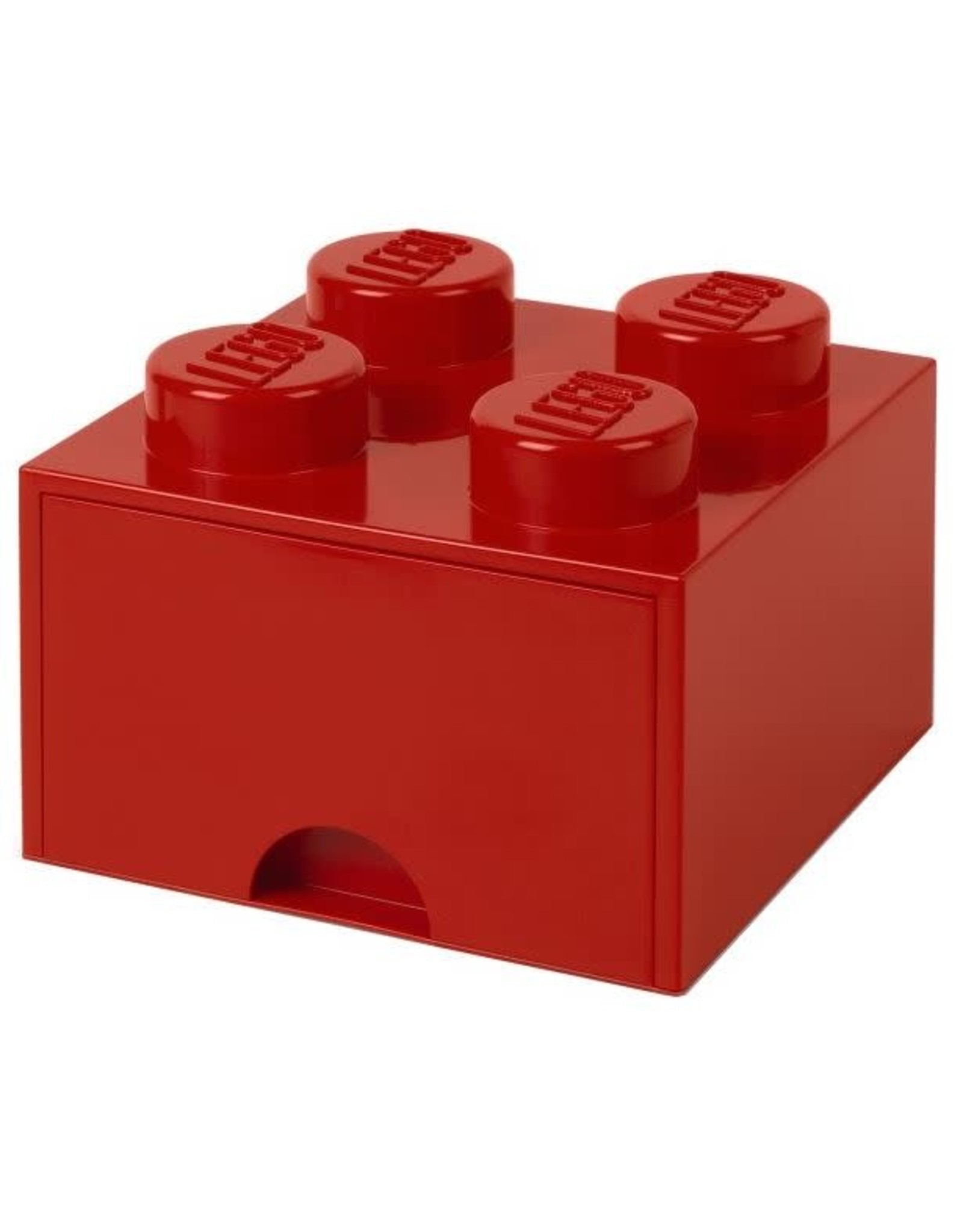 Lego Lego Storage Drawer Brick 4 Rood