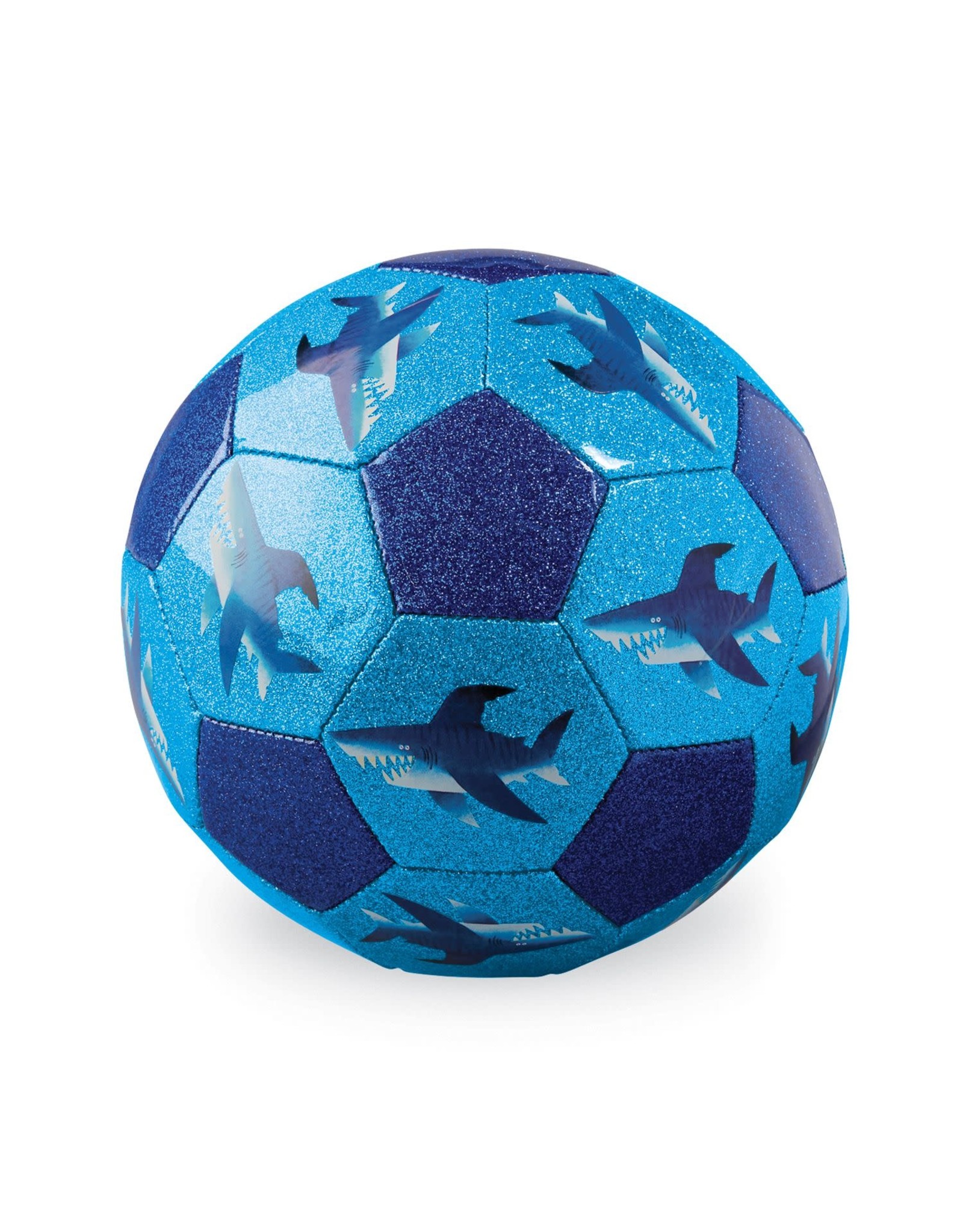 Crocodile Creek Glitter Soccer Ball "Sharks"