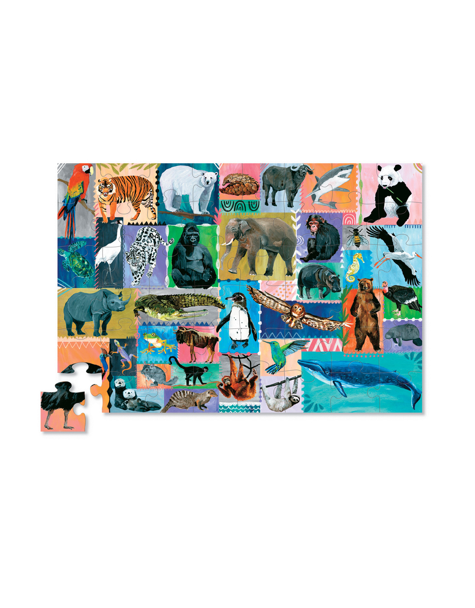 Crocodile Creek Memory Game + Puzzel "Endangered!"