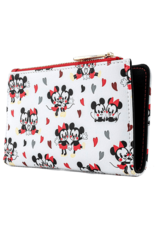 Wallet Disney Mickey and Minnie Mouse Love All Over Print