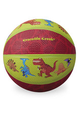 Crocodile Creek 14 cm Rubber Basketbal "Dinosaurs"