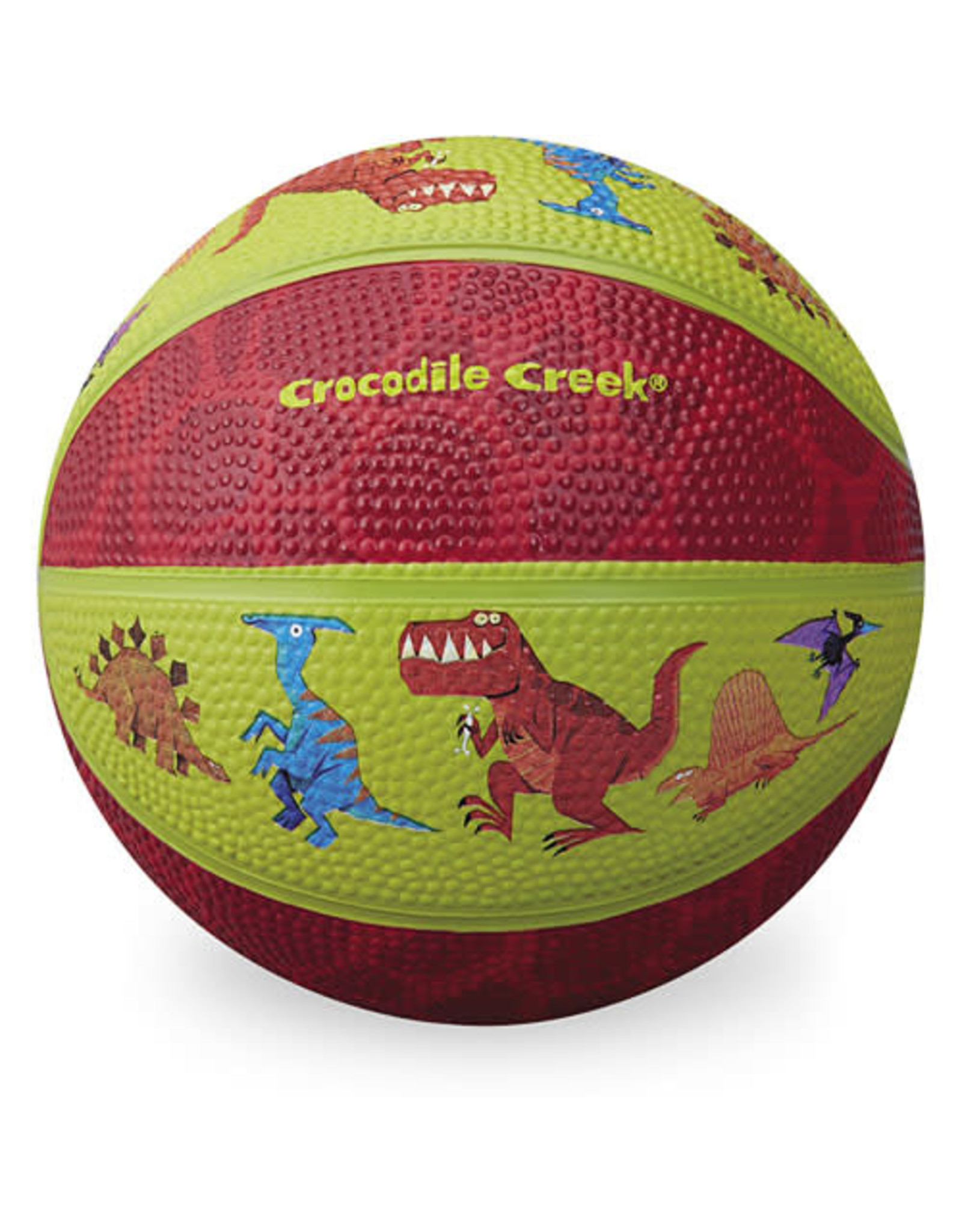 Crocodile Creek 14 cm Rubber Basketbal "Dinosaurs"