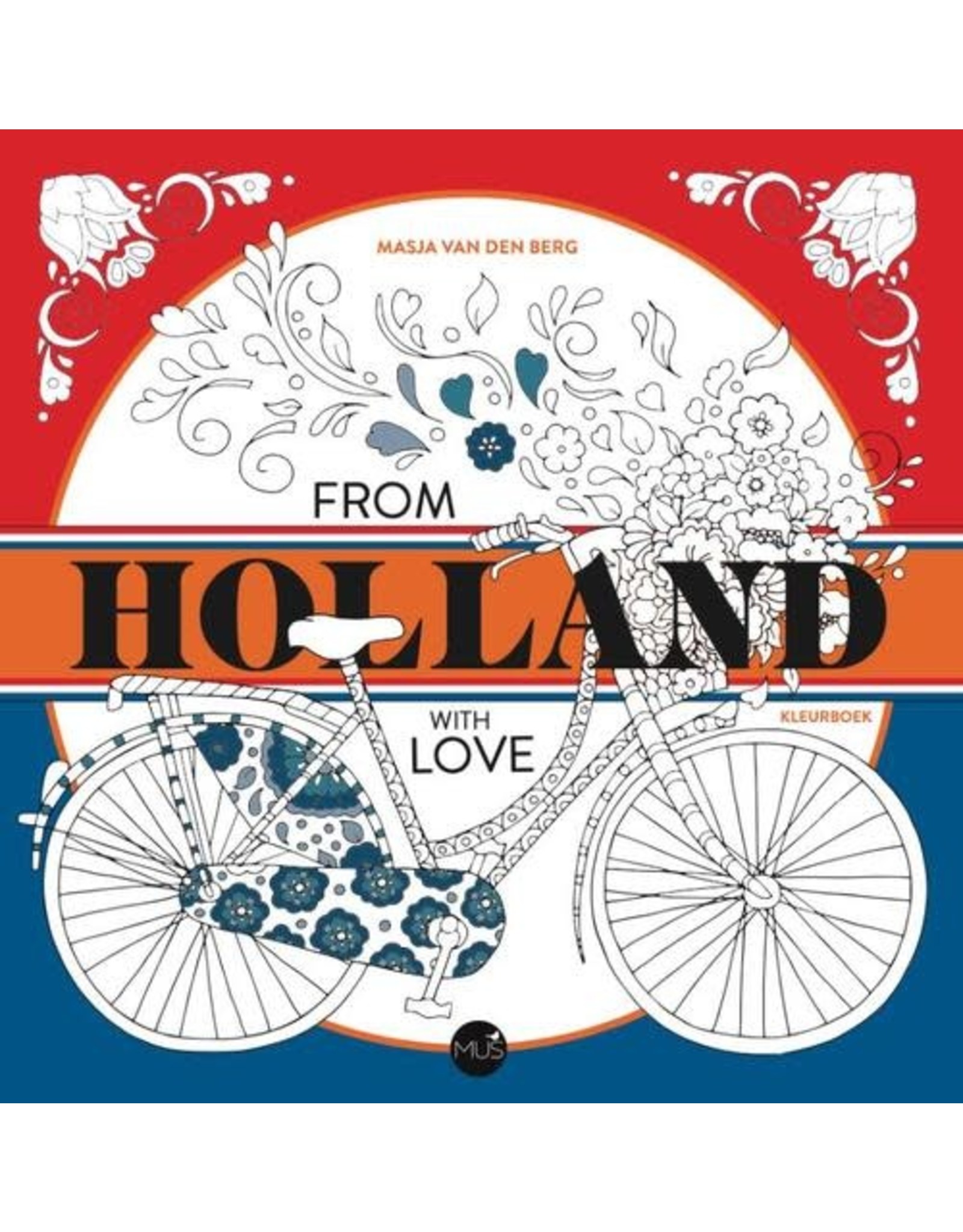 Kleurboek "From Holland with love"