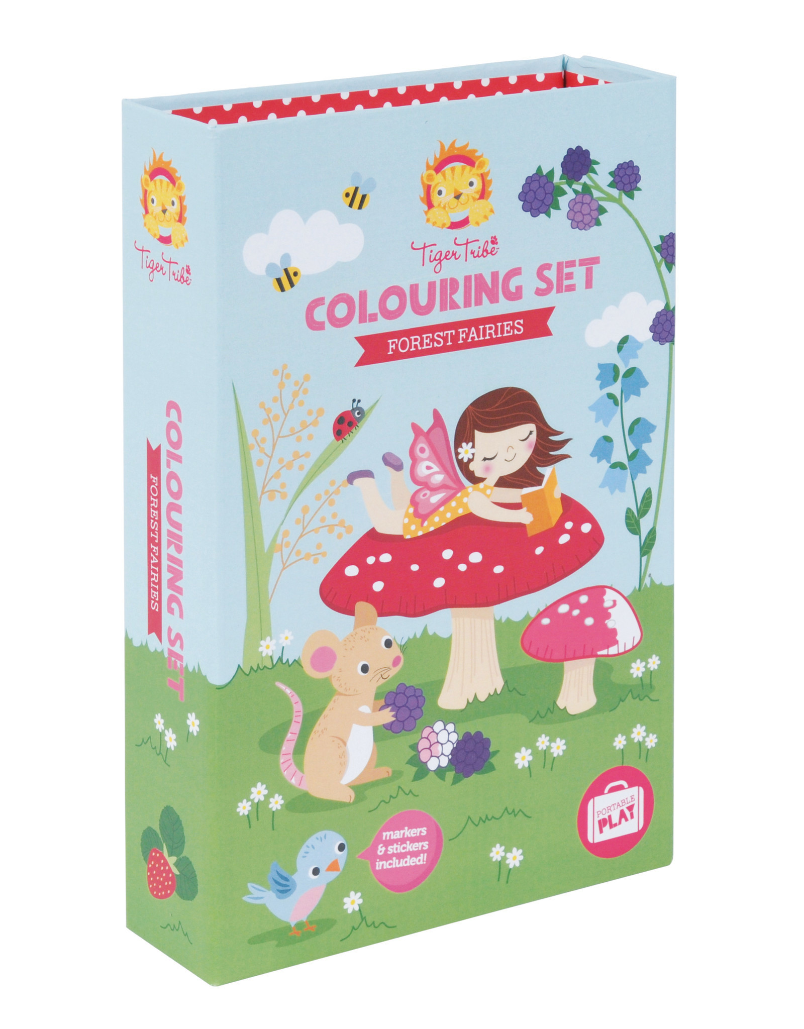 Tiger Tribe Colouring Set Forest Fairies
