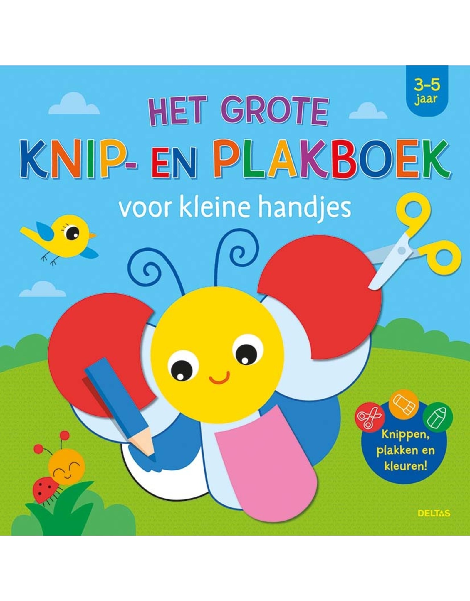 Deltas Het grote knip- en plakboek voor kleine handjes