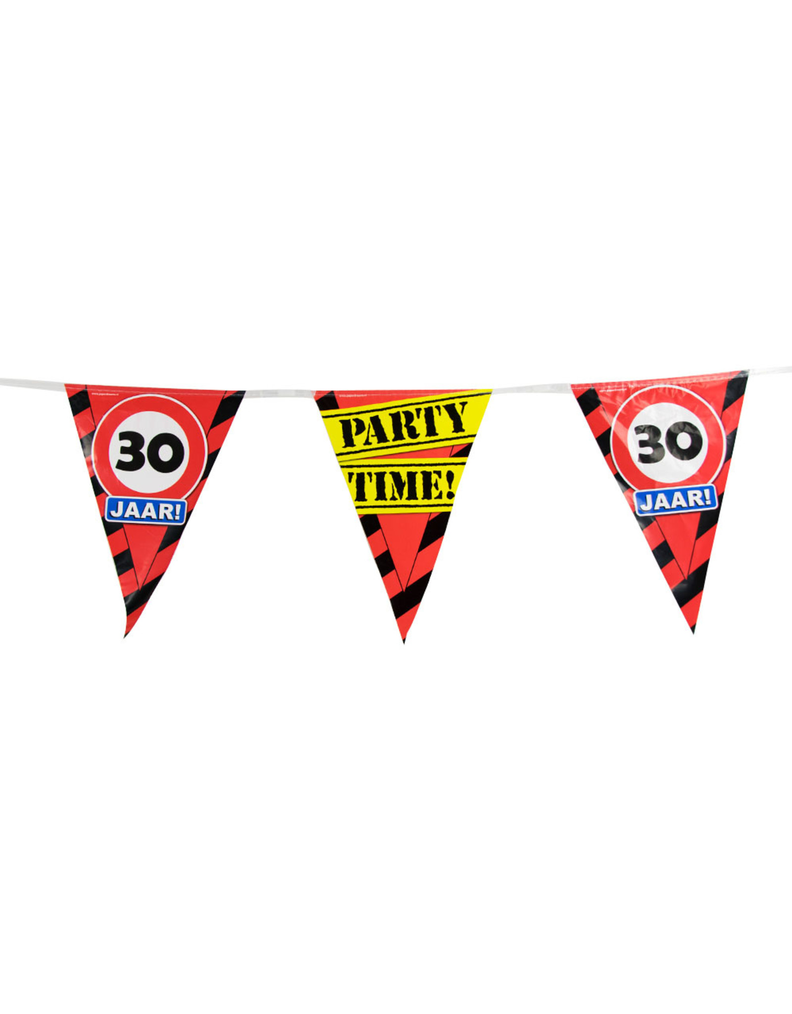 pd party Party Vlaglijn Verkeersbord met Leeftijd
