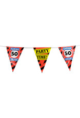pd party Party Vlaglijn Verkeersbord met Leeftijd