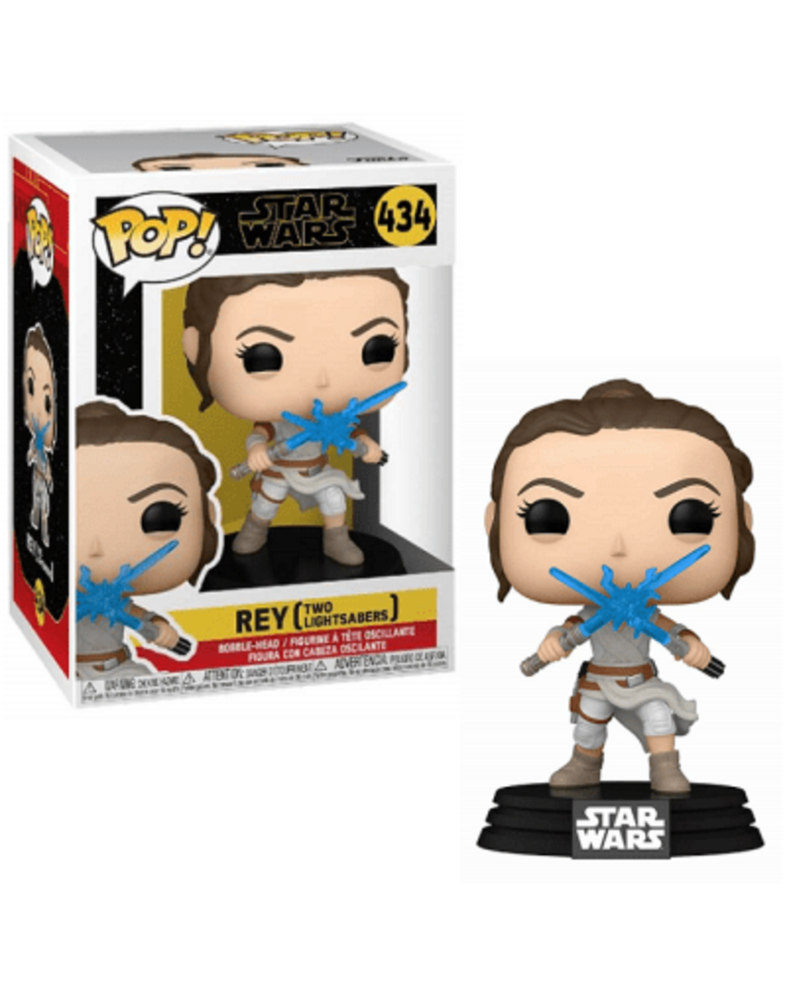 Funko Funko Pop! Star Wars nr434 Rey with Two Light Sabers