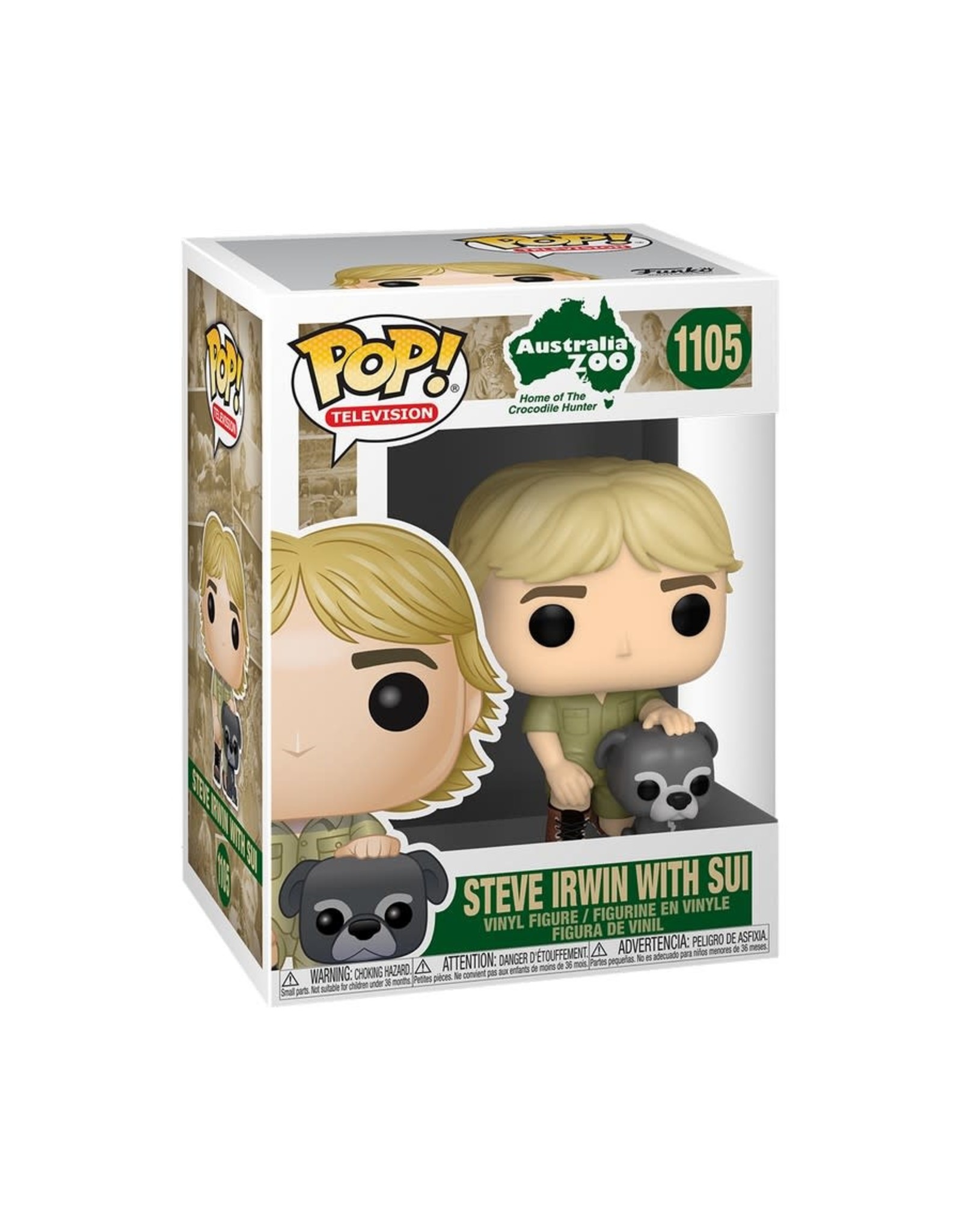 Funko Pop! Funko Pop! Television nr1105 Steve Irwin with Sui