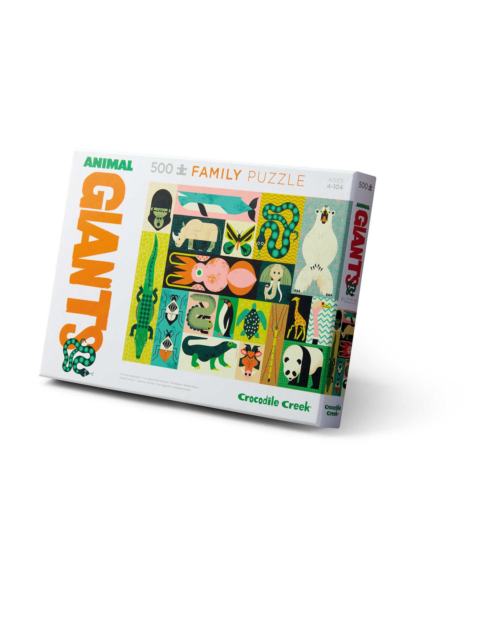 Crocodile Creek Giants Family Puzzle "Animal Giants"