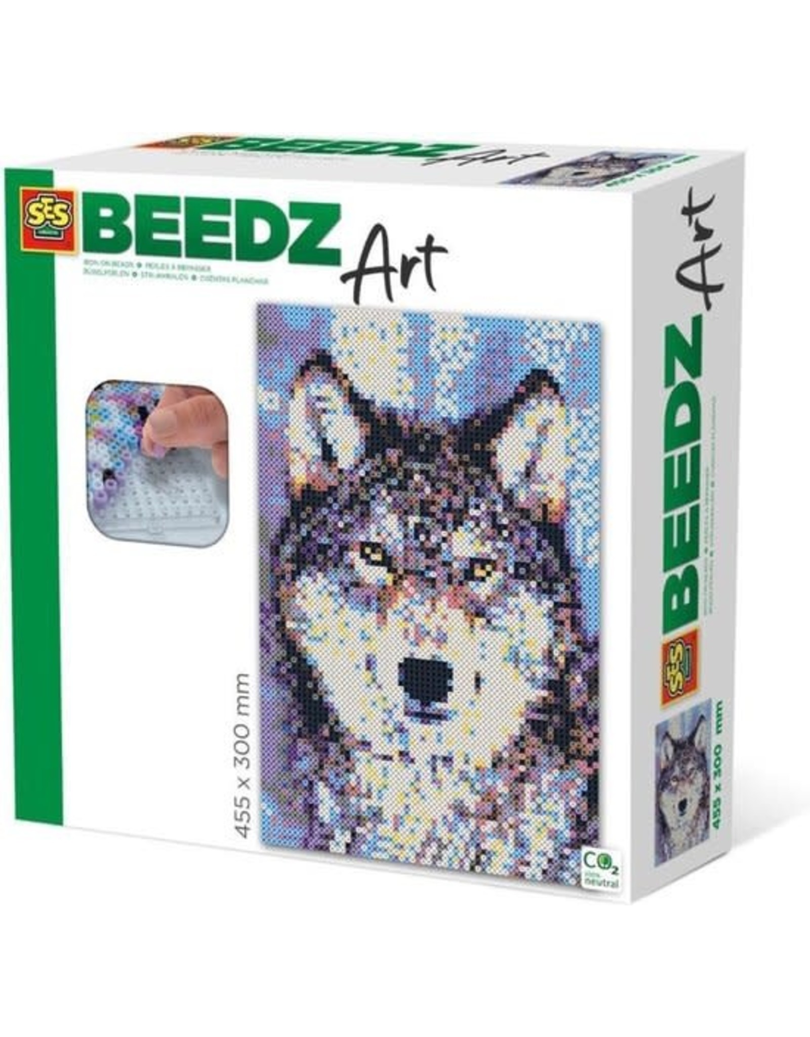 SES Beedz Art Strijkkralen: Wolf