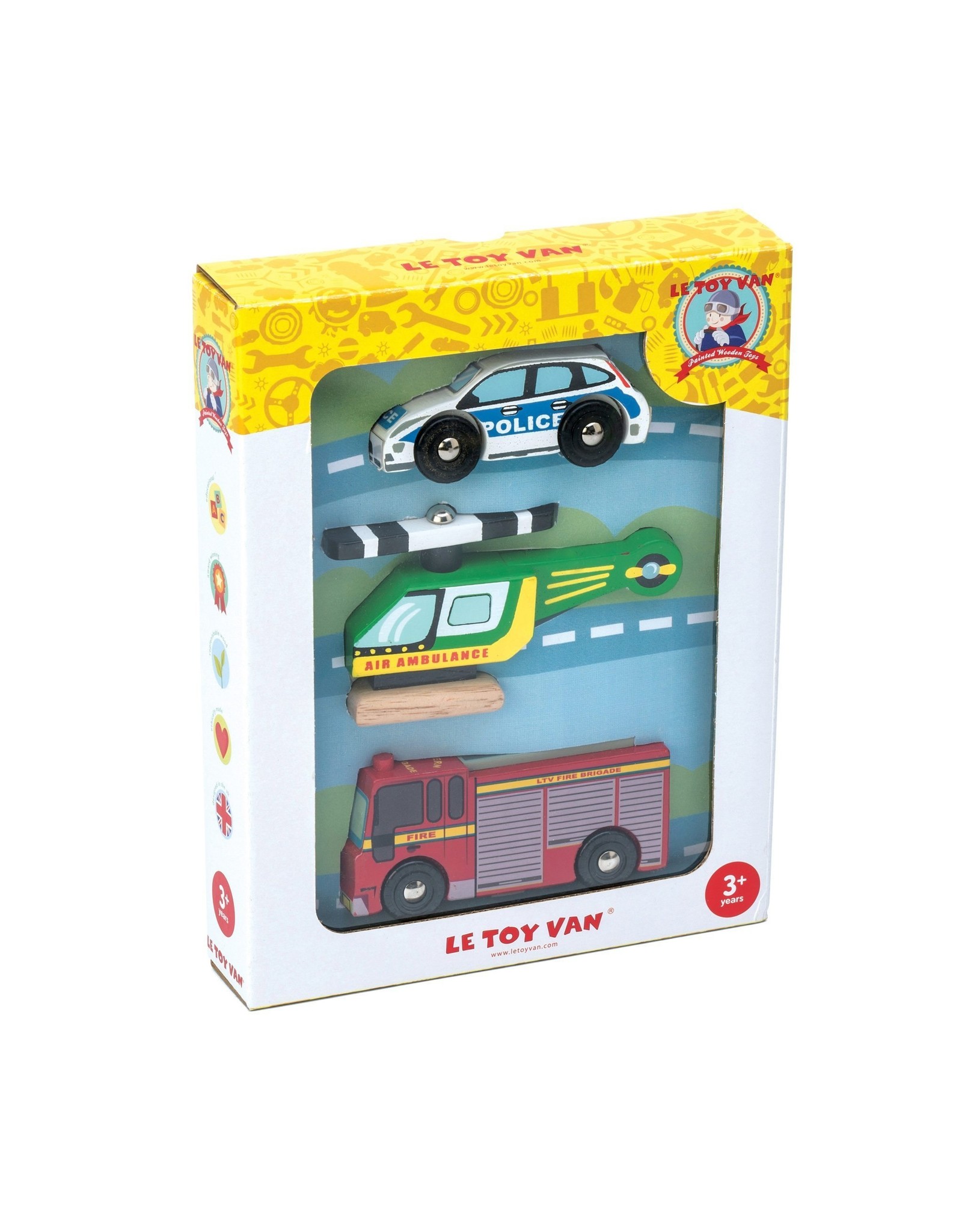 Le Toy Van LTV - Emergency Vehicle Set