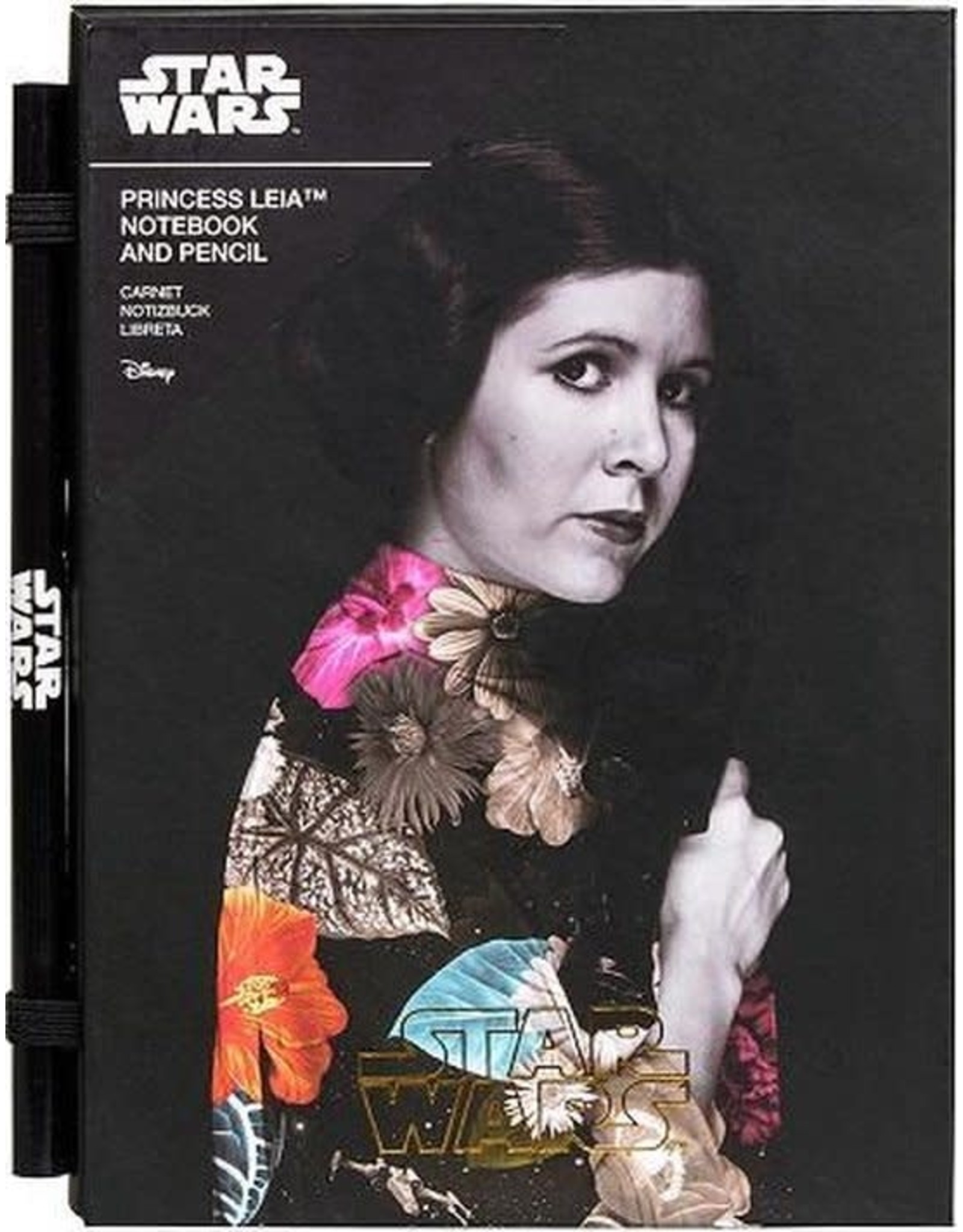 Star Wars Princess Leia Notebook and Pencil