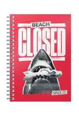 Jaws "Beach Closed" Spiral Notebook