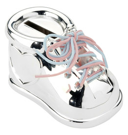 Zilverstad Verzilverde Spaarpot Schoen