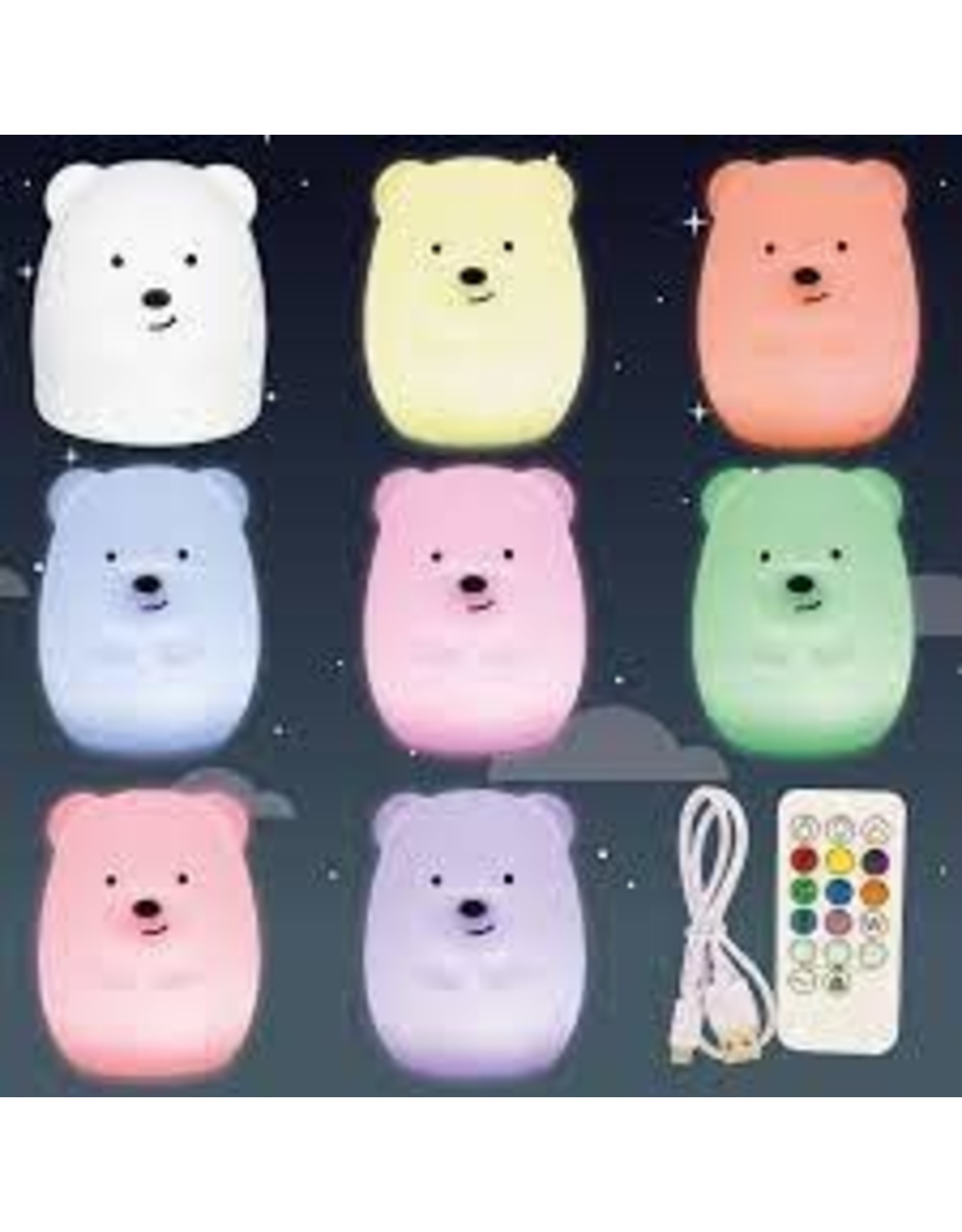 Soft Silicone Nightlight  - Beer