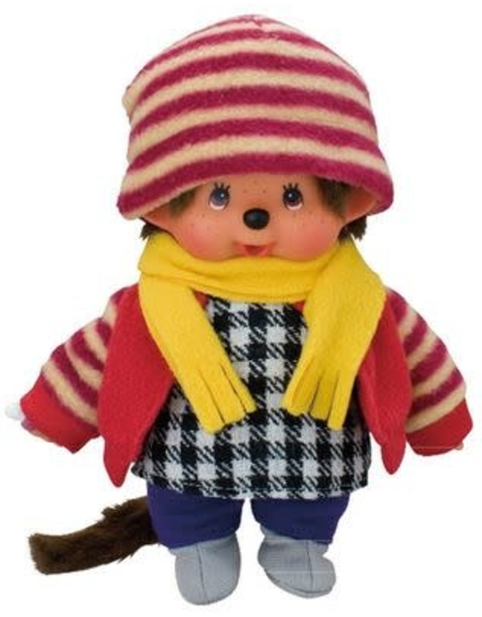 Monchhichi Monchhichi Boutique - Yellow Muffler & Fleece Jacket