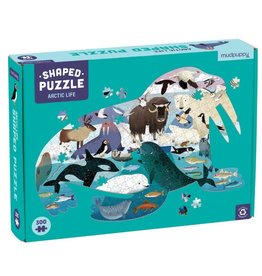 Mudpuppy Shaped Puzzle 300 st "Arctic Life"