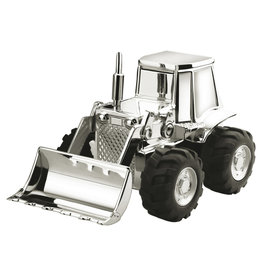 Zilverstad Verzilverde Spaarpot Tractor