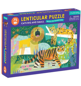 Mudpuppy Watch Me Transform Puzzle - Cats Big and Small