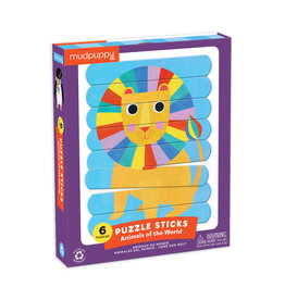 Mudpuppy Puzzle Sticks "Animals of the World"