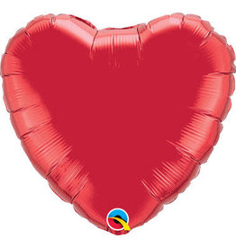 Hart Folie Ballon Ruby Red