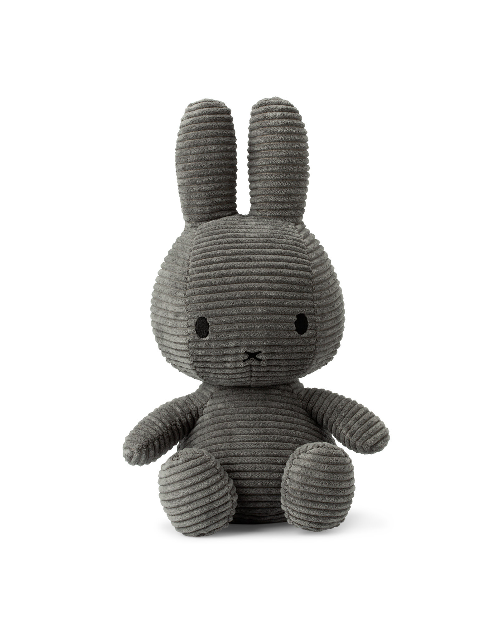 nijntje Miffy Corduroy Grey 33 cm