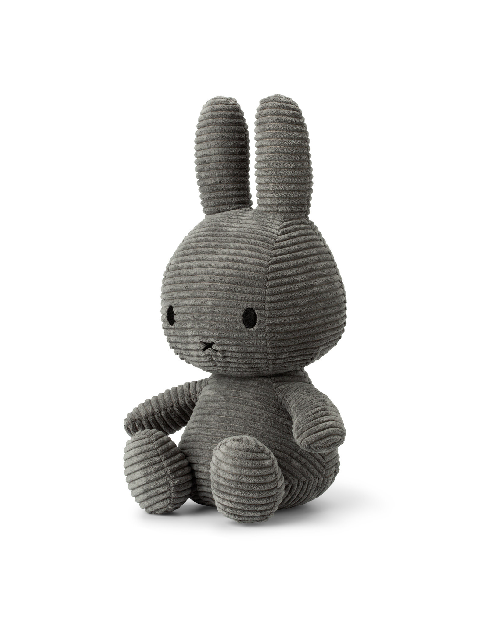 nijntje Miffy Corduroy Grey 33 cm