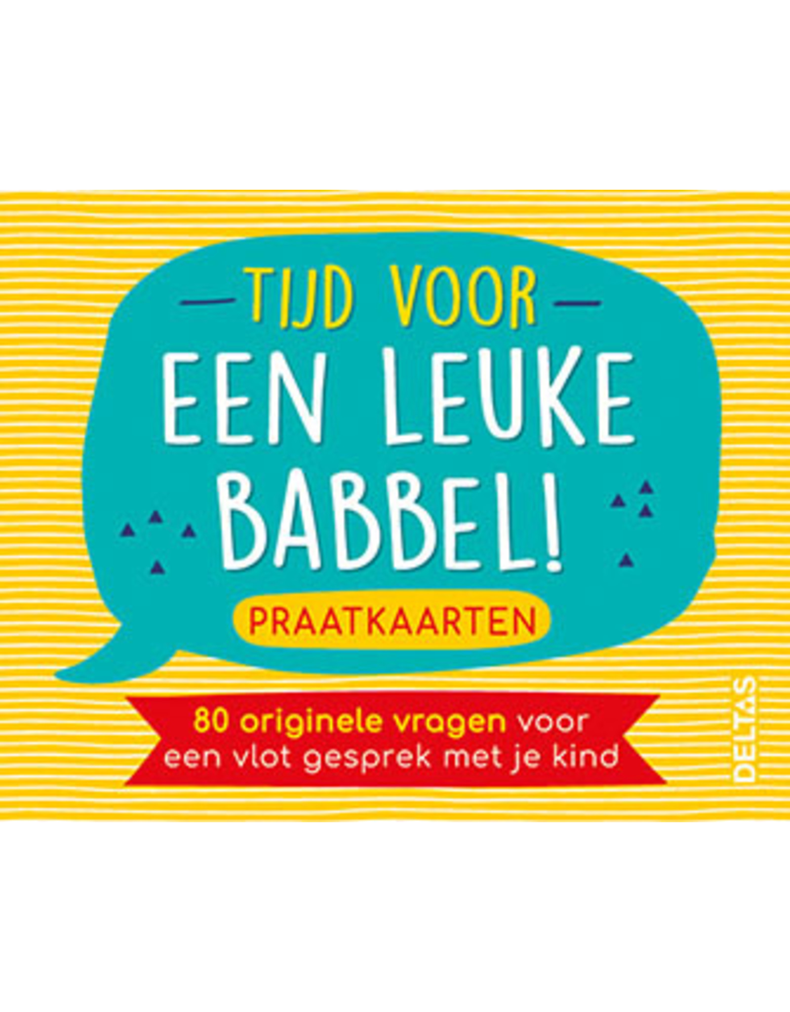 Deltas Praatkaarten - Tijd voor een Leuke Babbel!