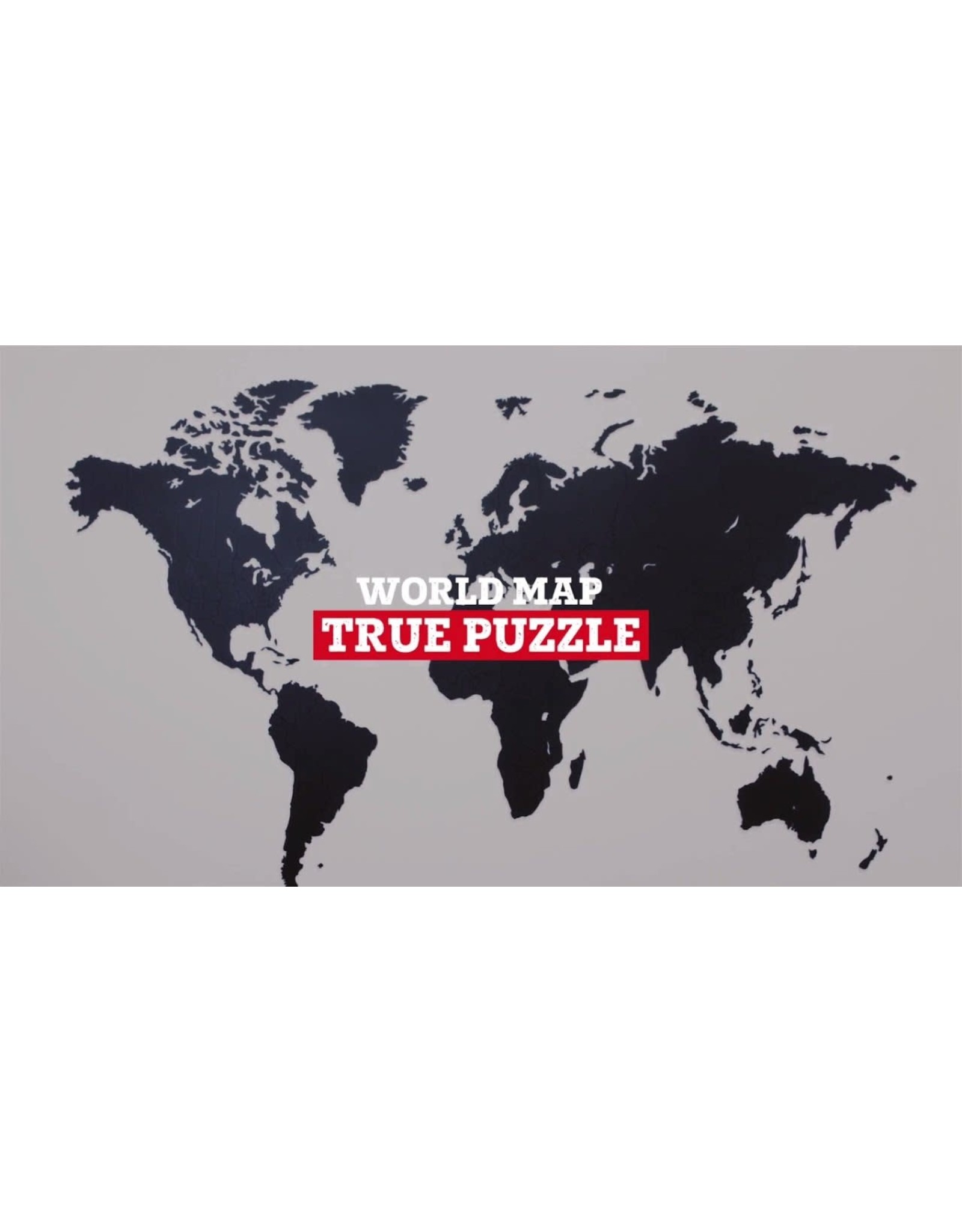 World Map True Puzzle