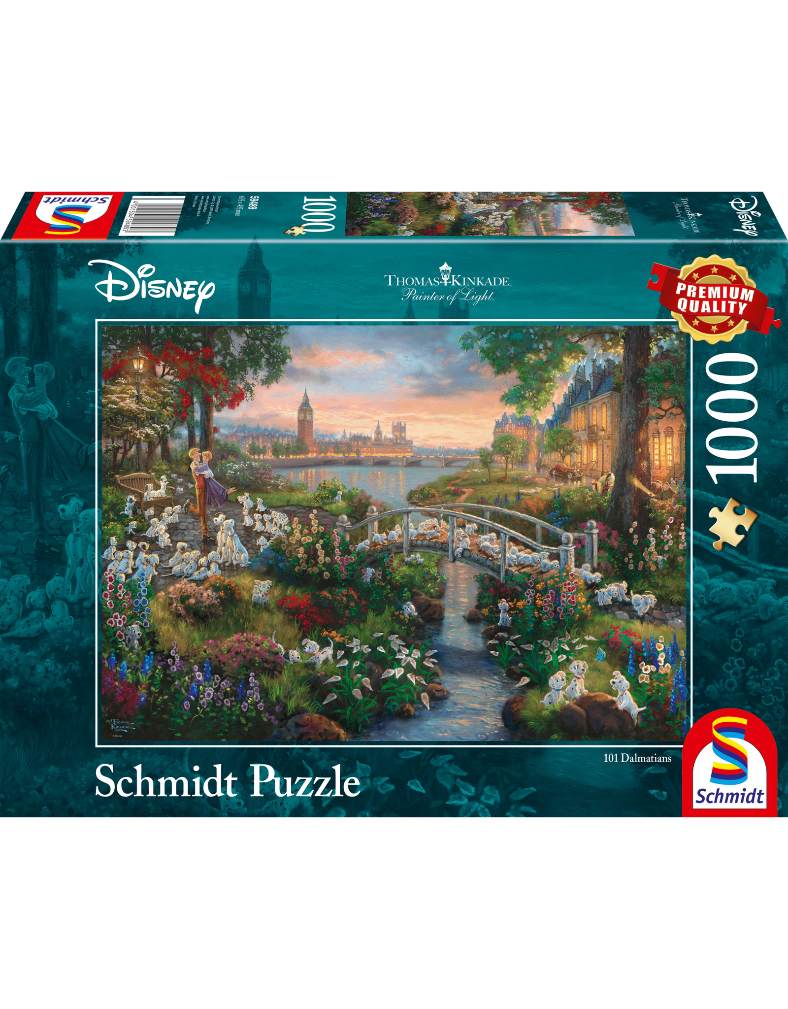 Schmidt Disney Puzzel "101 Dalmatiërs"