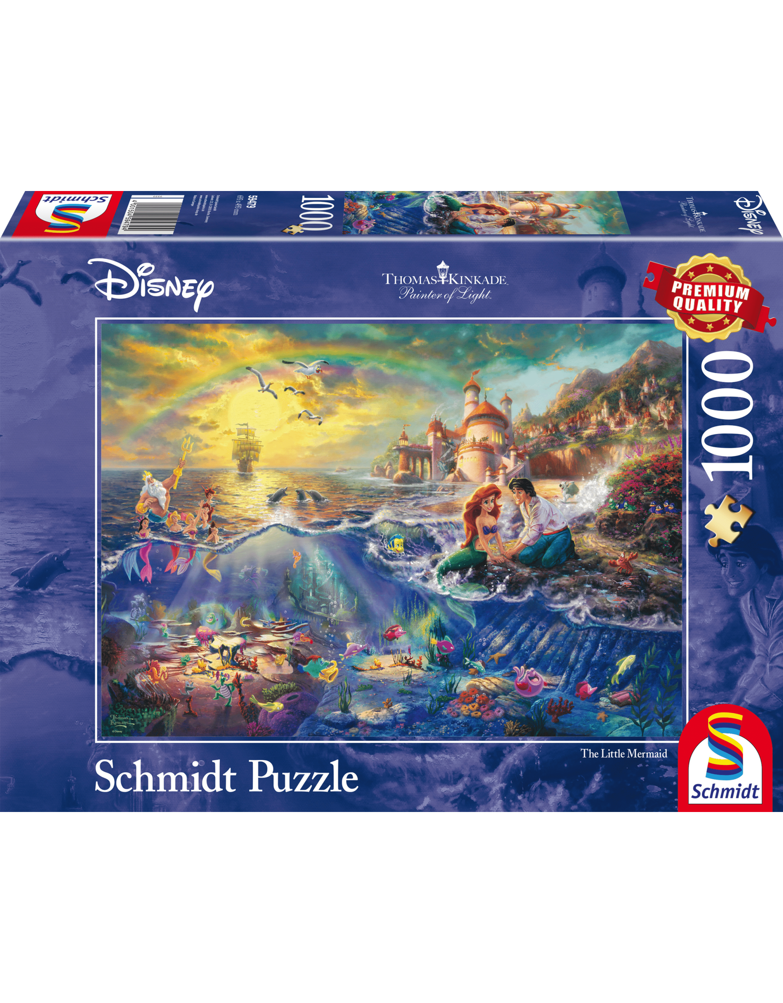 Schmidt Disney Puzzel "De Kleine Zeemeermin"