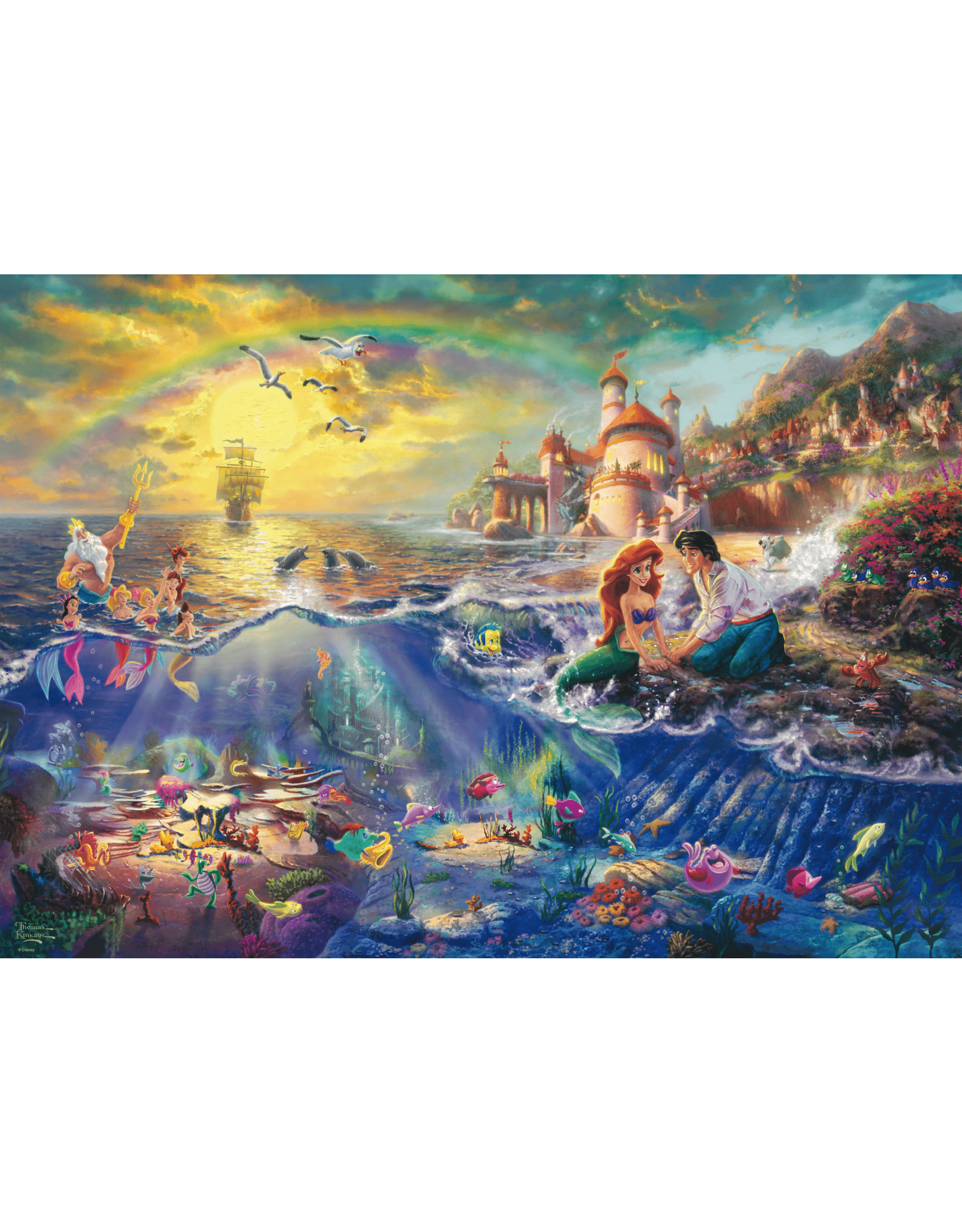 Schmidt Disney Puzzel "De Kleine Zeemeermin"