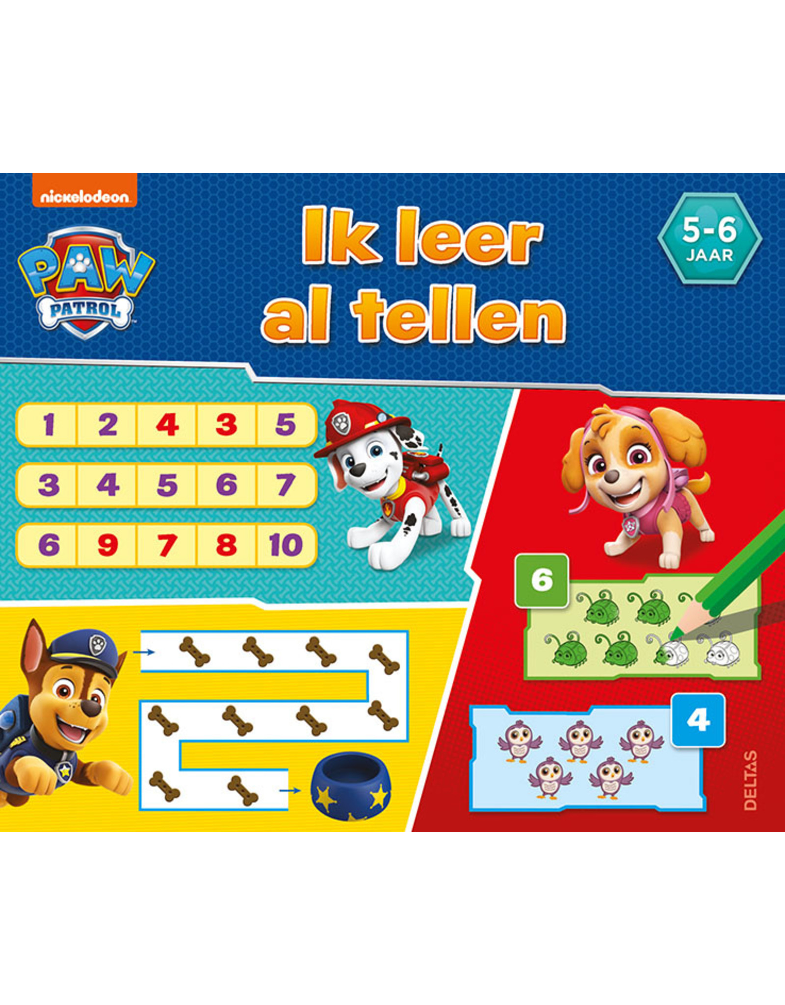 Deltas Paw Patrol - Ik leer al tellen