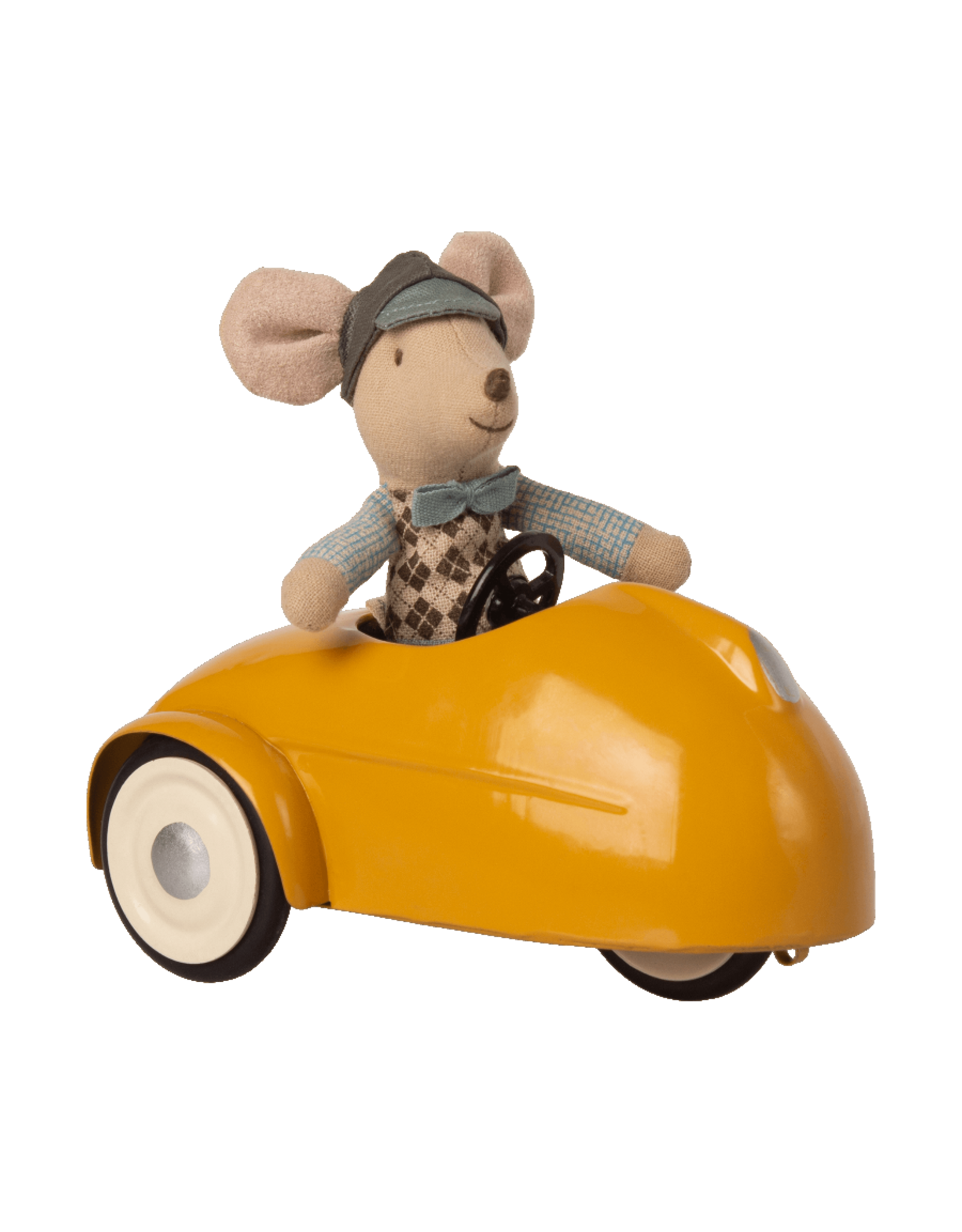 Maileg Mouse Car & Garage  - Yello