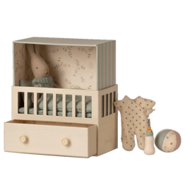 Maileg Baby Room & Micro Rabbit