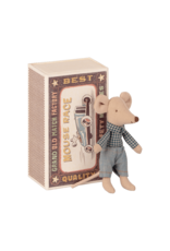 Maileg Little Brother Mouse in Matchbox