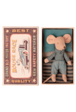 Maileg Little Brother Mouse in Matchbox