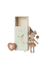 Maileg Tooth Fairy Mouse in Matchbox - Rose