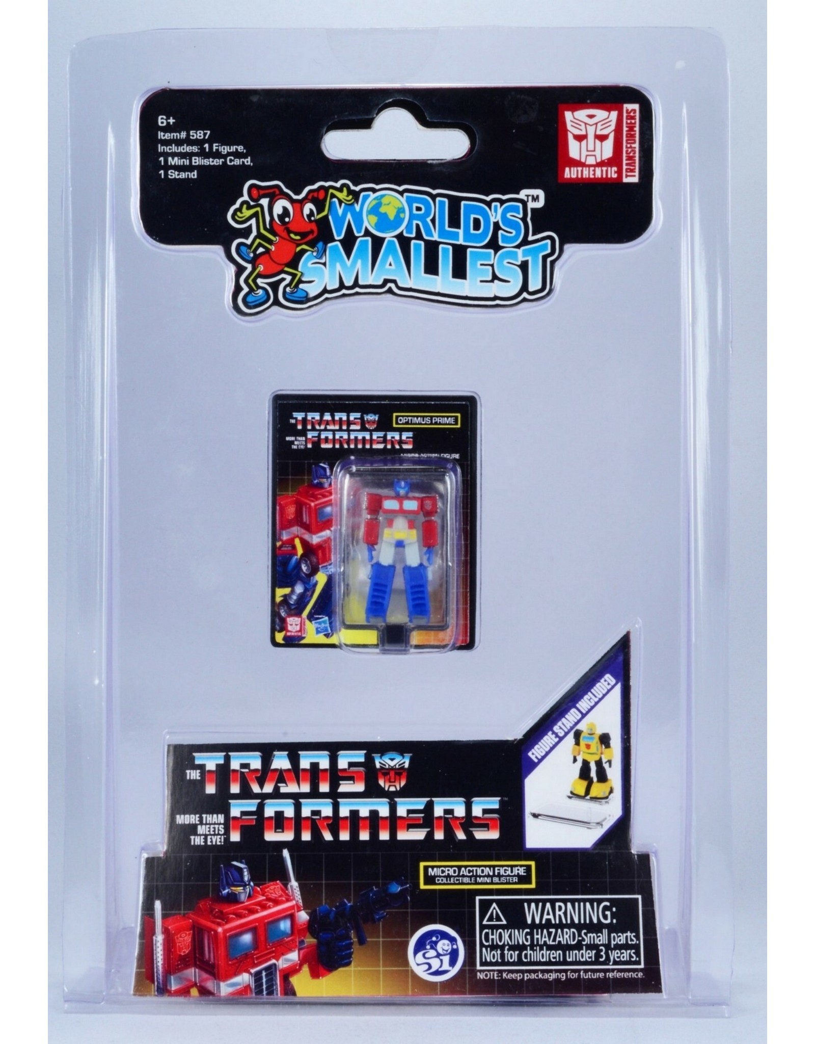 Hasbro World's Smallest: Transformers Micro Action Figure Optimus Prime