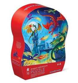 Crocodile Creek Puzzel 72 pcs "Dragon" Crocodile Creek