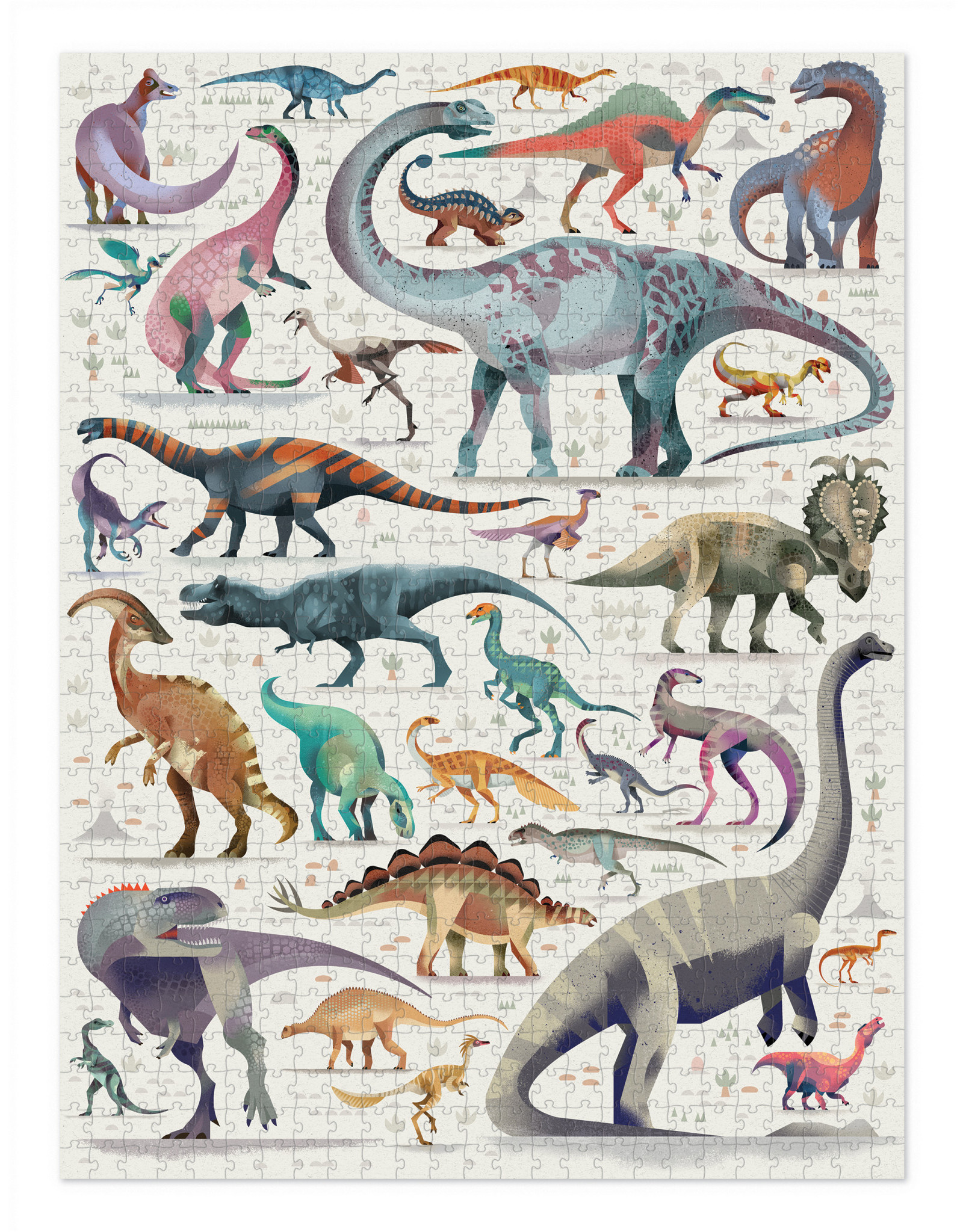 Crocodile Creek Crocodile Creek Puzzel (750pc) "World of Dinosaurs"