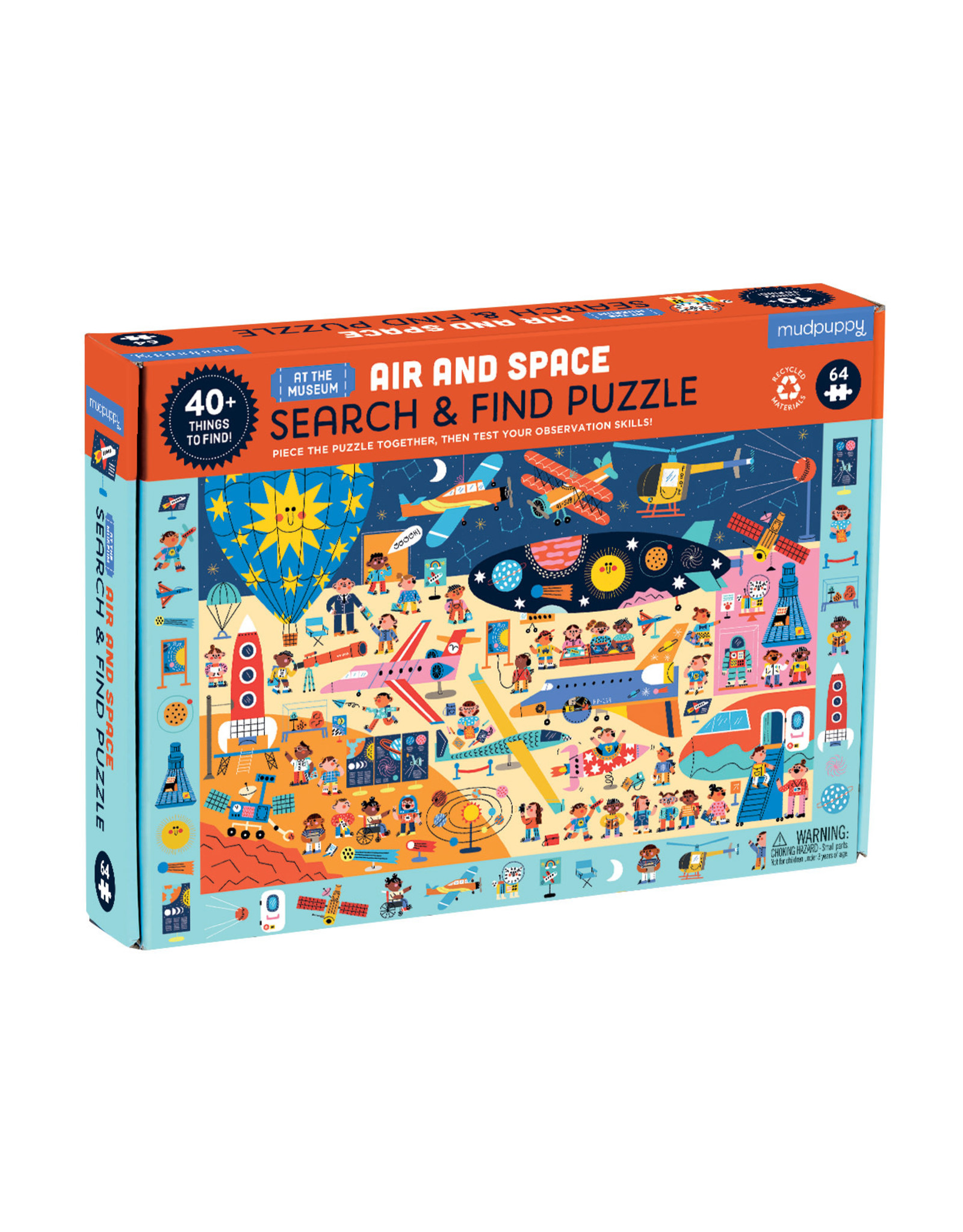 Mudpuppy Search & Find Puzzle "Air and Space"