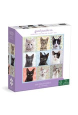 good puzzle co. 500 pc Puzzle Cat Portraits