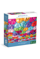 good puzzle co. 1000 pc Puzzle Rainbow Umbrellas