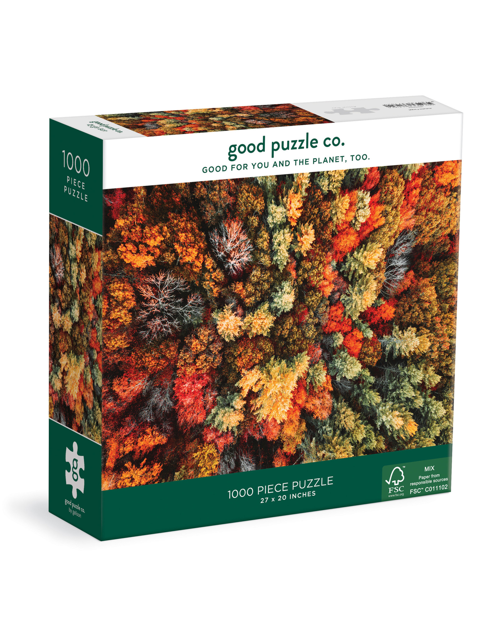 good puzzle co. 1000 pc Puzzle Autumn Forest