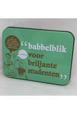 Babbelblik "voor briljante studenten"