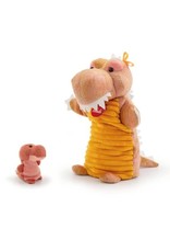 Trudi Handpop Dinosaurus met Baby