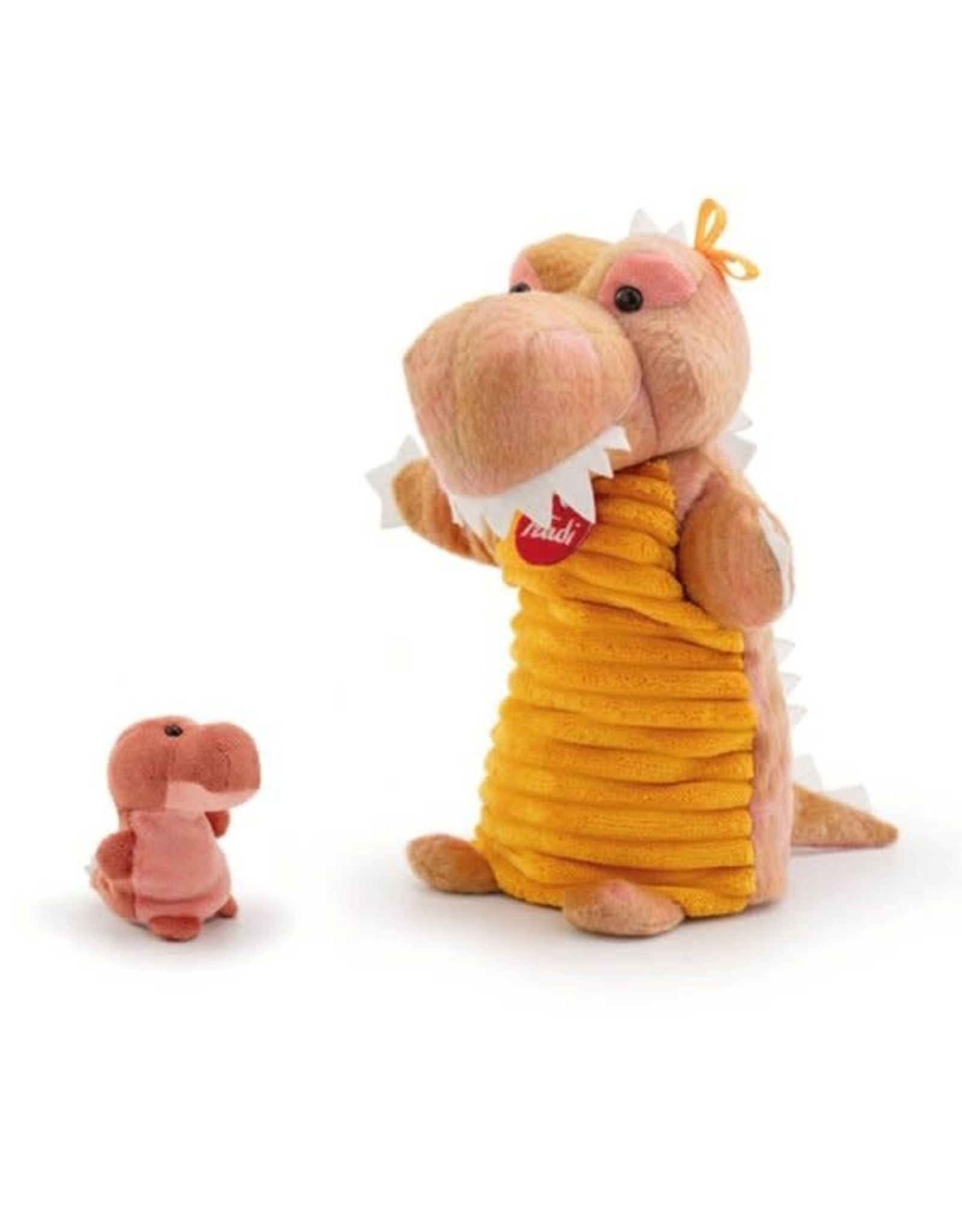 Trudi Handpop Dinosaurus met Baby